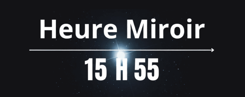 heure miroir 15h55