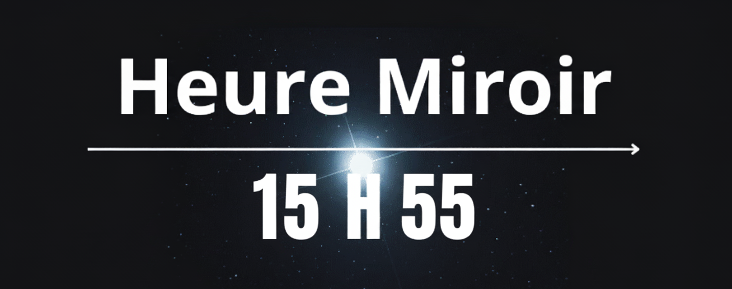 heure miroir 15h55