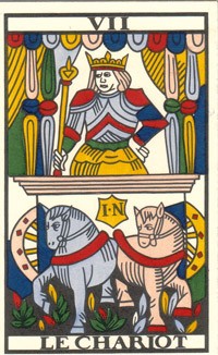 carte tarot chariot